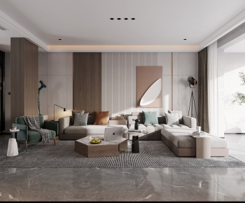 Modern A Living Room-ID:855082999