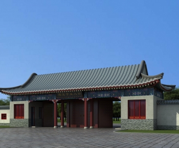Chinese Style Facade Element-ID:990890034
