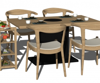 Modern Dining Table And Chairs-ID:506390099