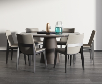 Modern Dining Table And Chairs-ID:288400733