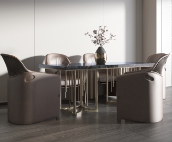 Modern Dining Table And Chairs-ID:686093097