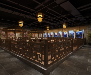 Chinese Style New Chinese Style Catering Space-ID:857748032