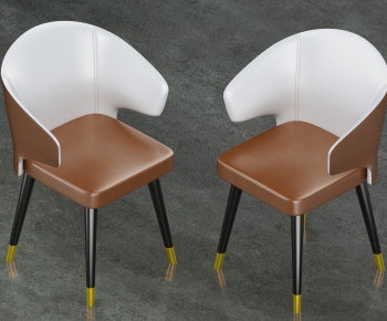 Simple European Style Single Chair-ID:691087015