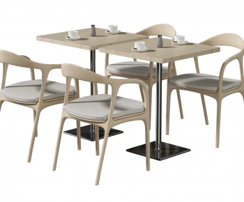 Modern Dining Table And Chairs-ID:732271911