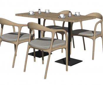 Modern Dining Table And Chairs-ID:869972942