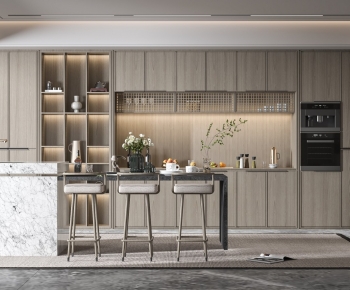 New Chinese Style Open Kitchen-ID:361325035