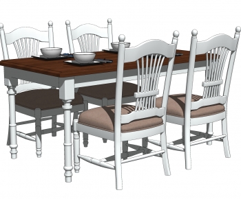 Nordic Style Dining Table And Chairs-ID:864269023