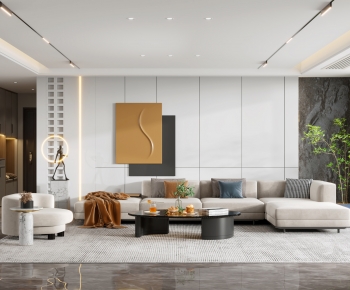Modern A Living Room-ID:863816028