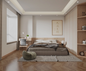 Japanese Style Bedroom-ID:492450009