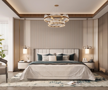New Chinese Style Bedroom-ID:574901109
