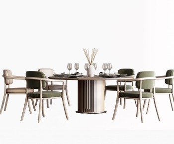 Modern Dining Table And Chairs-ID:218806989