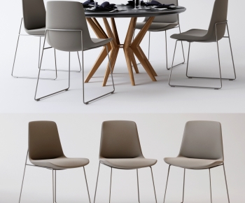 Modern Dining Table And Chairs-ID:445126062