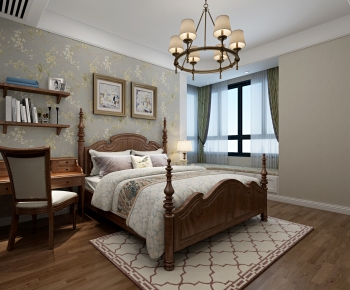 American Style Bedroom-ID:268296969