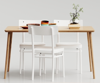 Nordic Style Dining Table And Chairs-ID:814760925