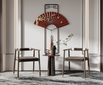 New Chinese Style Single Chair-ID:763242011