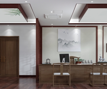 New Chinese Style Manager's Office-ID:779352906