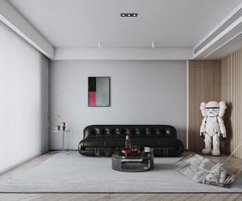 Modern A Living Room-ID:344445944