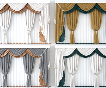 Simple European Style The Curtain-ID:177540068
