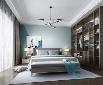 Nordic Style Bedroom-ID:458882091