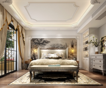 European Style Bedroom-ID:887547027