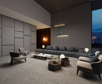 Post Modern Style A Living Room-ID:560069083