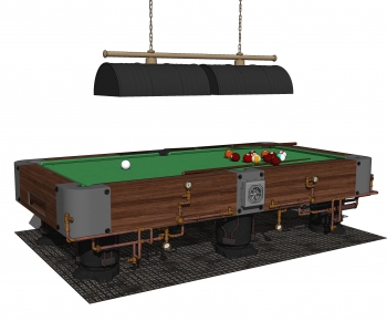 Industrial Style Pool Table-ID:428585054