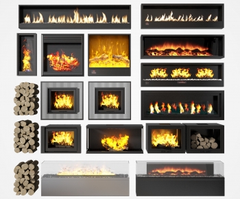 Modern Fireplace-ID:836635119