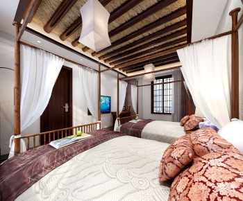 Chinese Style Guest Room-ID:976418973