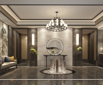 Chinese Style Lobby Hall-ID:283615116