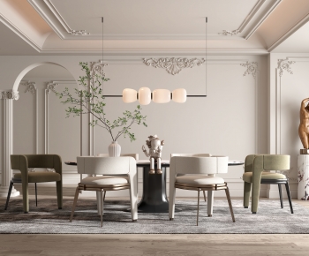 French Style Dining Room-ID:582566021