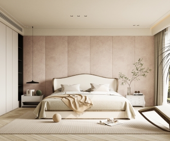 American Style Wabi-sabi Style Bedroom-ID:362428908