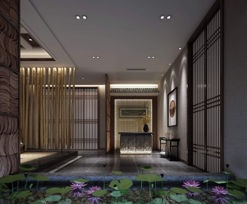 New Chinese Style Medical Space And Cultural Space-ID:860897067