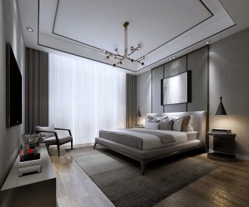 Modern Bedroom-ID:740341905