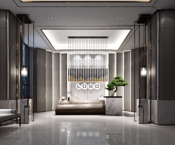New Chinese Style Reception Hall-ID:978091968