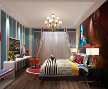 American Style Guest Room-ID:566971065