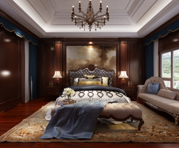 European Style Bedroom-ID:855366958
