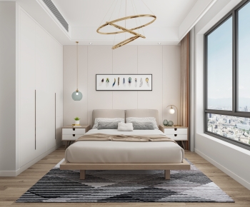 Nordic Style Bedroom-ID:555839066