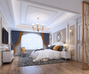 American Style European Style Simple European Style Bedroom-ID:839679007