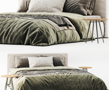 Modern Double Bed-ID:971352101