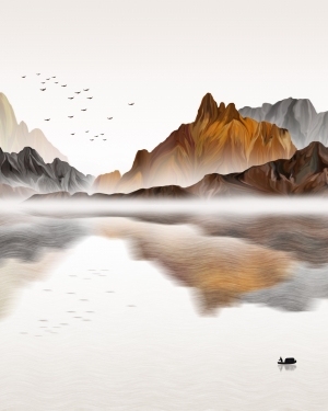 New Chinese StyleLandscape Painting