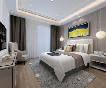 Modern Bedroom-ID:453320986