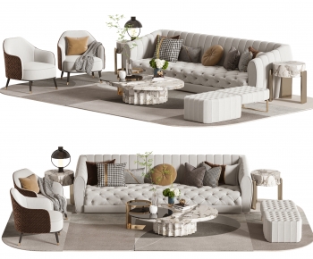 American Style Sofa Combination-ID:655050316