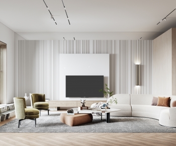 Modern A Living Room-ID:107666979