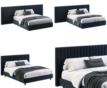 Modern Double Bed-ID:779056073