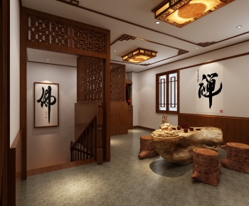 Chinese Style Tea House-ID:308384905