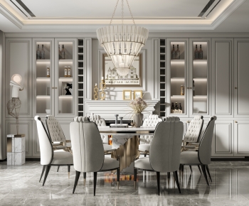 American Style Dining Room-ID:227911009