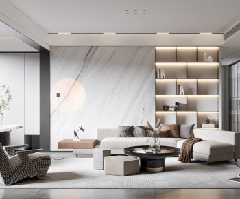 Modern A Living Room-ID:205082891