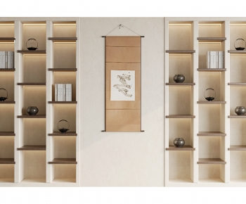 New Chinese Style Bookcase-ID:226844075