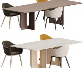Modern Dining Table And Chairs-ID:682399031