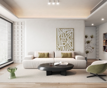 Wabi-sabi Style A Living Room-ID:270469906
